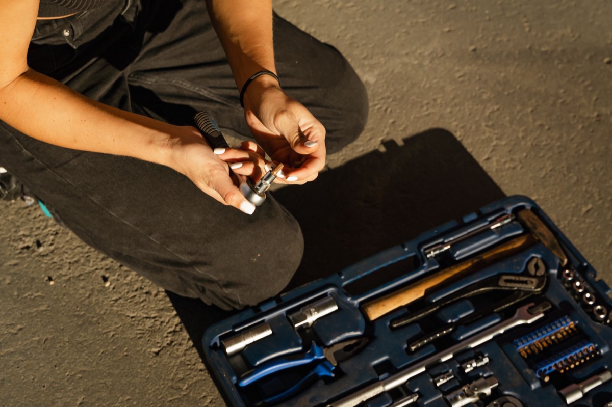 Kit de reparo de bicicleta