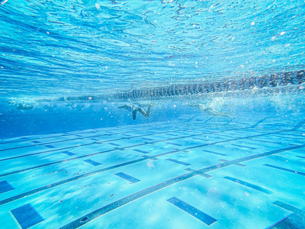 Le rythme dans la piscine