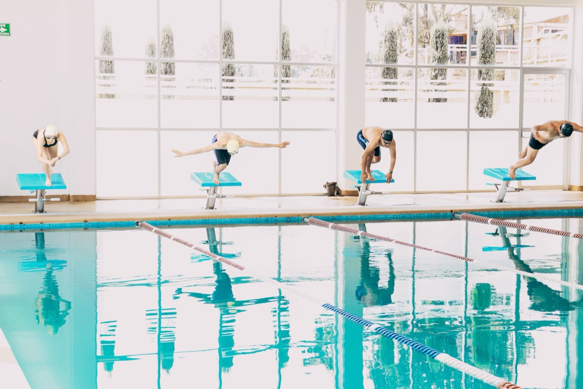 Corsie piscina partenza