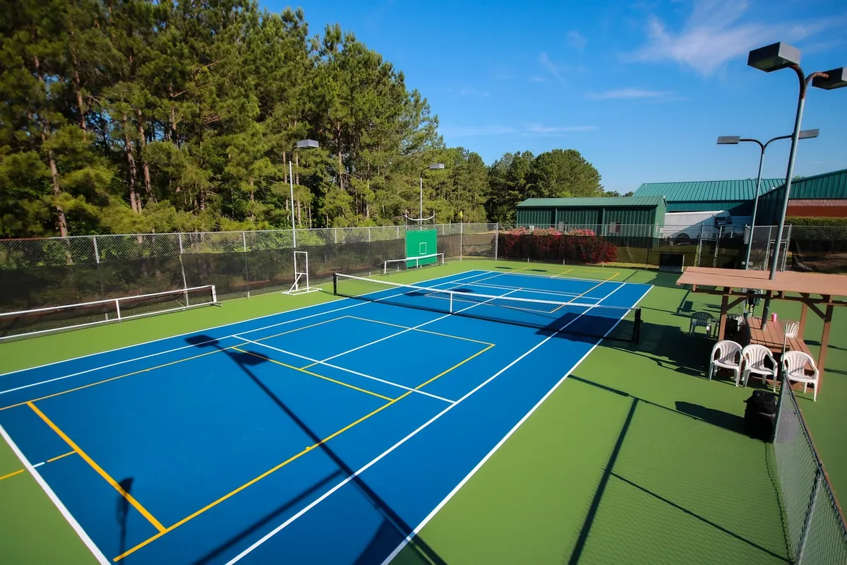 asphalt tennis court, tennis court, pickleball court, tennis, pickleball, blue, green, new, tennis court, pickleball, pickleball, pickleball, pickleball, pickle