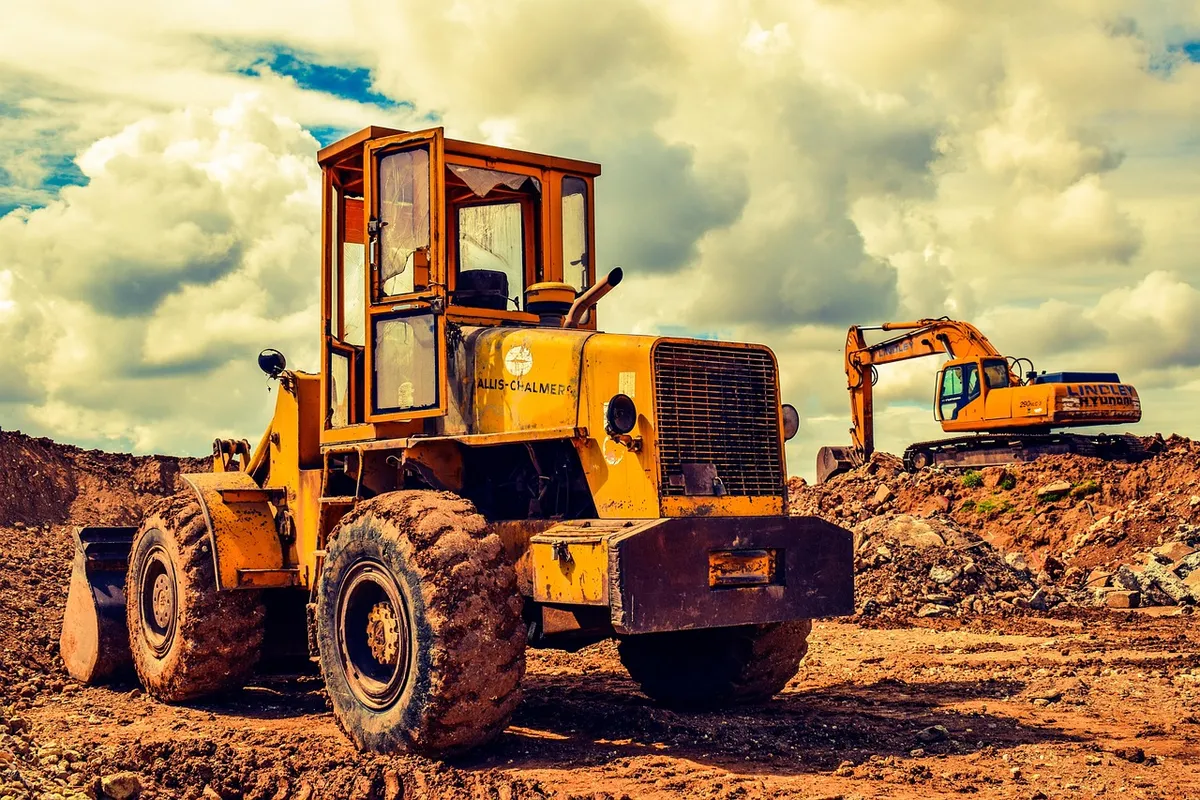 bulldozer, excavator, heavy machine, heavy machinery, equipment, vehicle, machinery, construction site, digger, bulldozer, excavator, excavator, machinery, cons