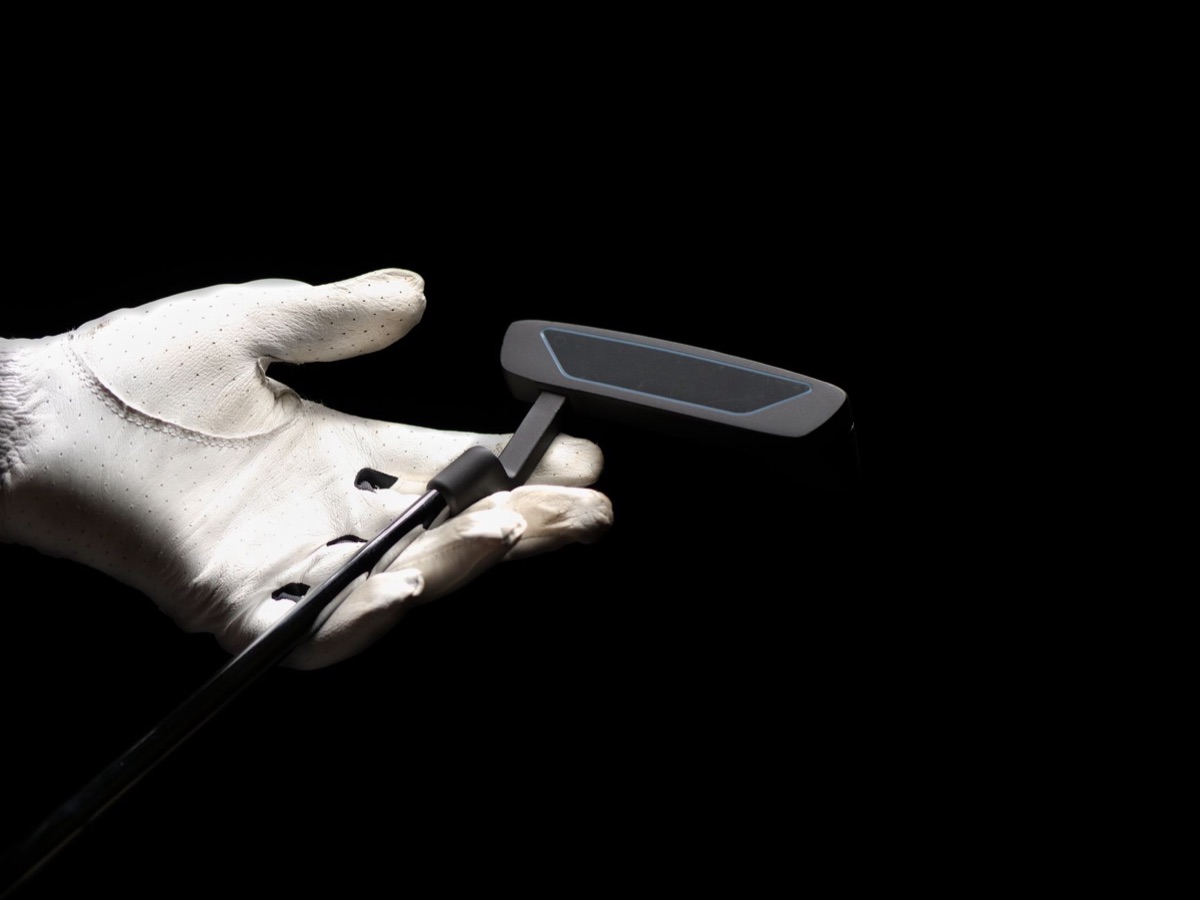 Golf club grip texture