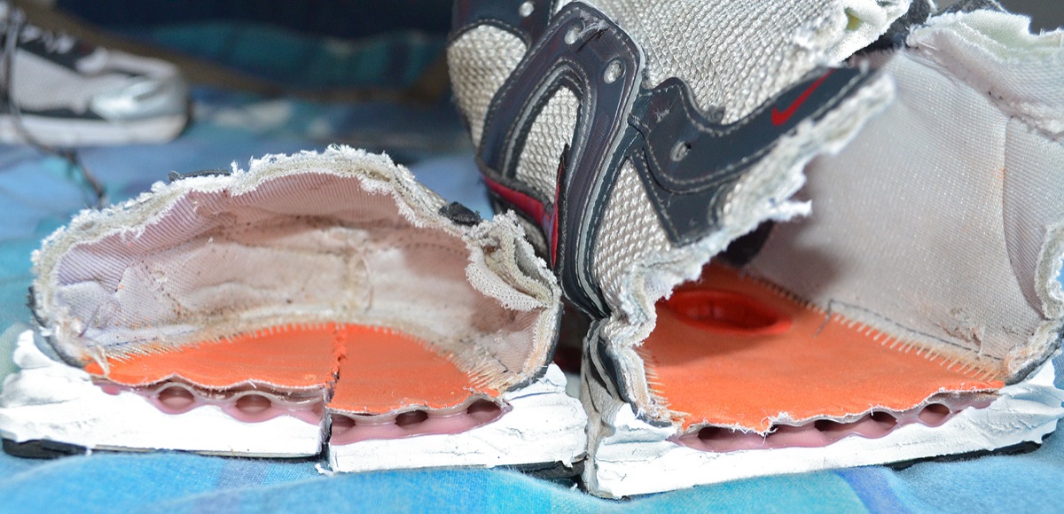 running shoe sole
