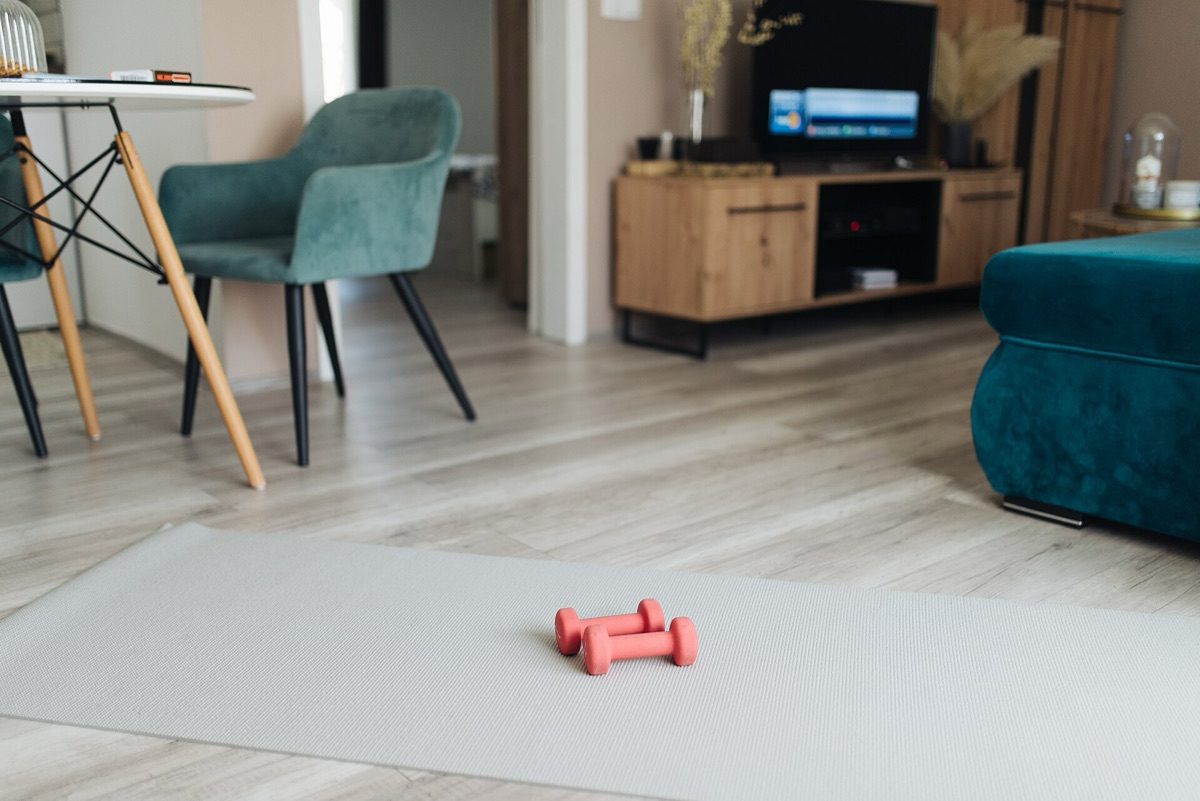 Heimtrainer Matte