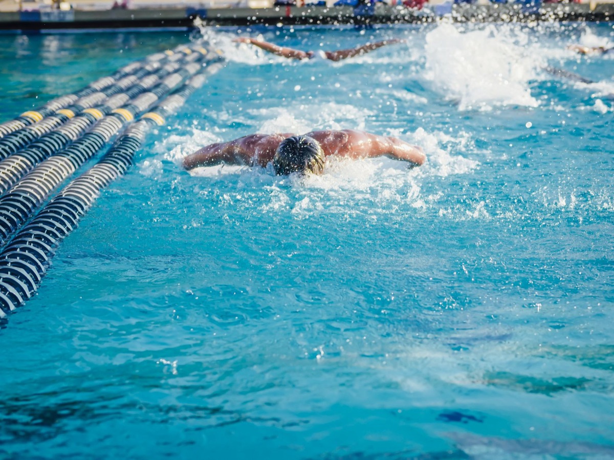 Lifeguard demo front crawl