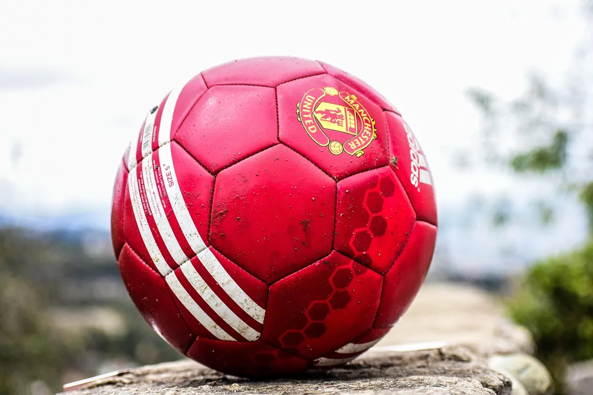 soccer, football, ball, sports, red ball, sport